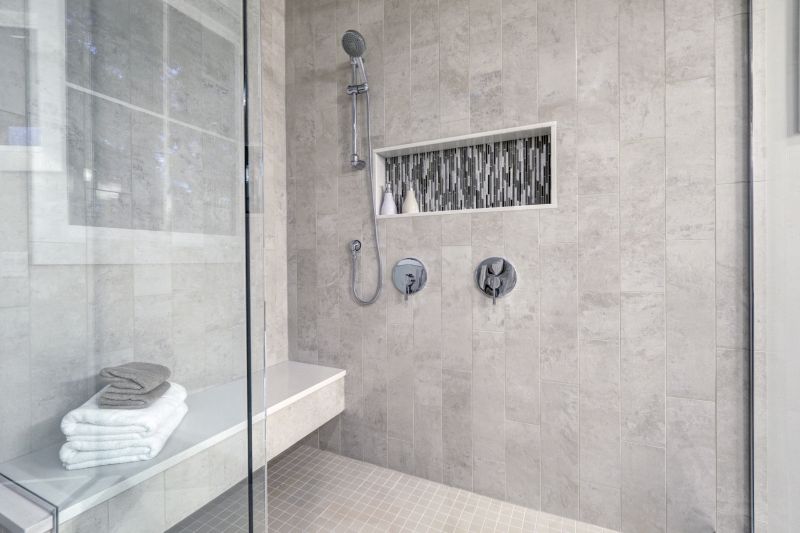 Modern Shower with Seating